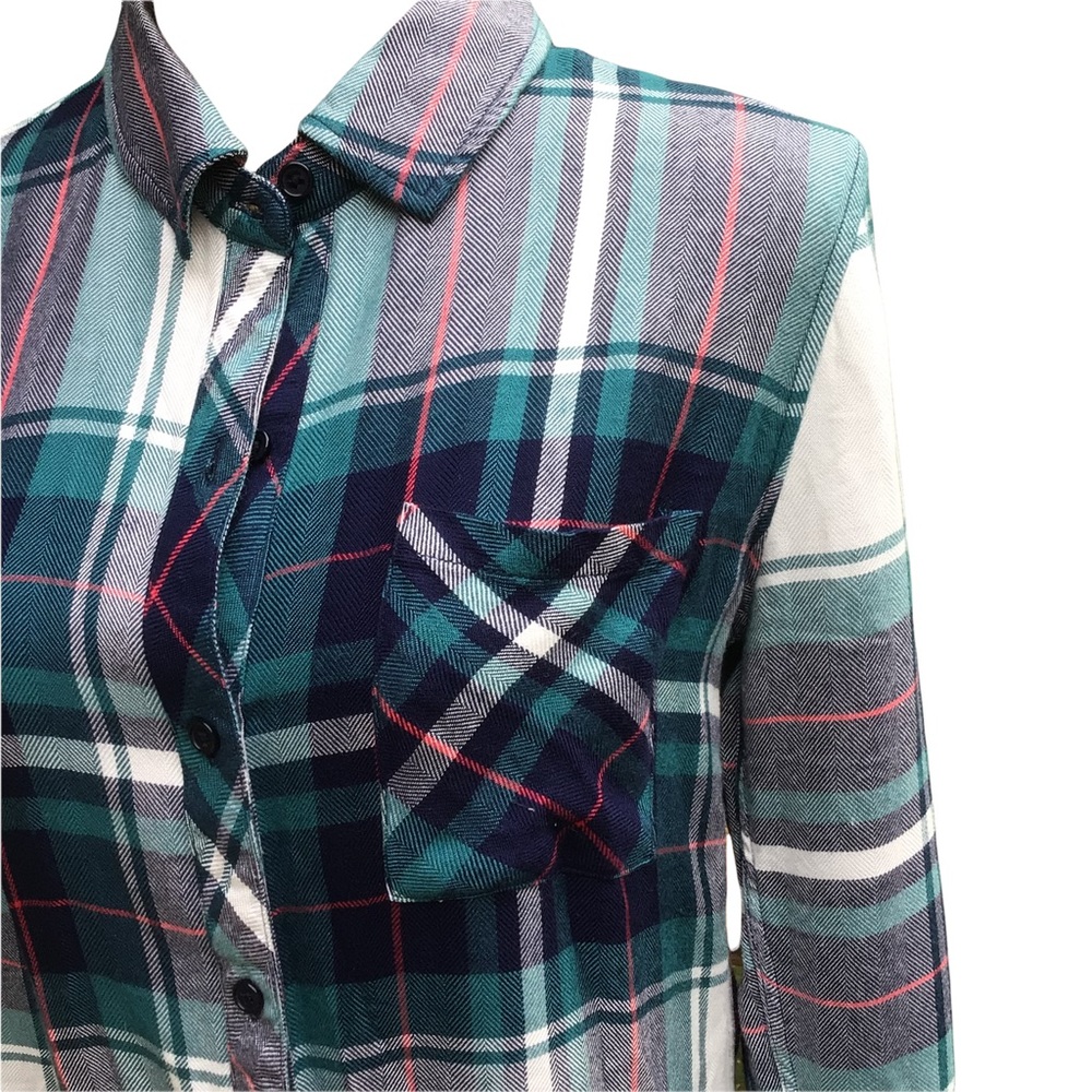Rails Plaid Button Down Shirt - Like New - image 3